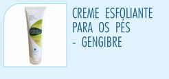 Esfoliante para os Pés - Gengibre