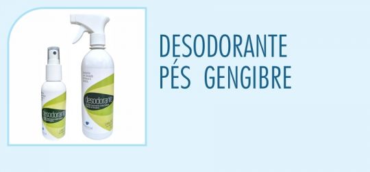 Desodorante para os Pés - Gengibre